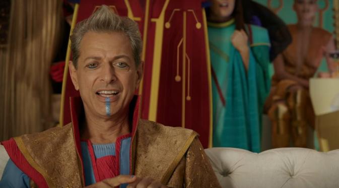 Jeff Goldblum sebagai Grandmaster di Thor: Ragnarok. (Marvel Studios)