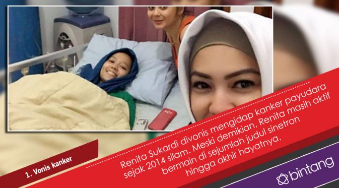 Renita Sukardi, Kisah Haru Sosok Ibu dan Pejuang Kanker Payudara. (Foto: Instagram/irensukardi, Desain: Nurman Abdul Hakim/Bintang.com)