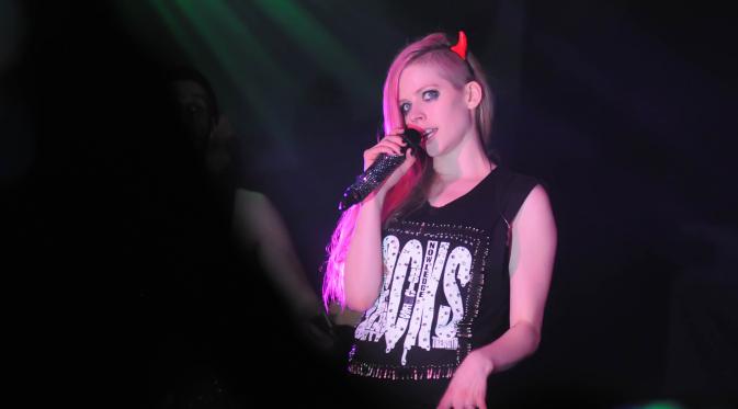 Avril Lavigne, Jakarta (Liputan6.com/Herman Zakharia)