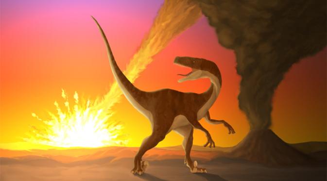 Asteroid yang musnahkan dinosaurus (Queensland Museum)