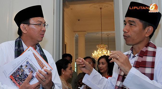 Pasangan Pemimpin DKI Jakarta Jokowi dan Ahok