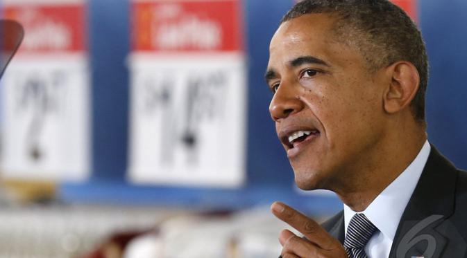 Presiden AS Barrack Obama (REUTERS / Kevin Lamarque).