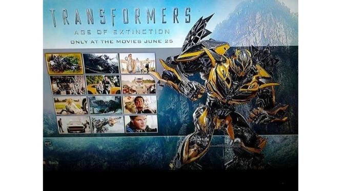Sosok Bumblebee akan kembali lagi dengan penampilan baruny di Transformers: Age of Extinction.