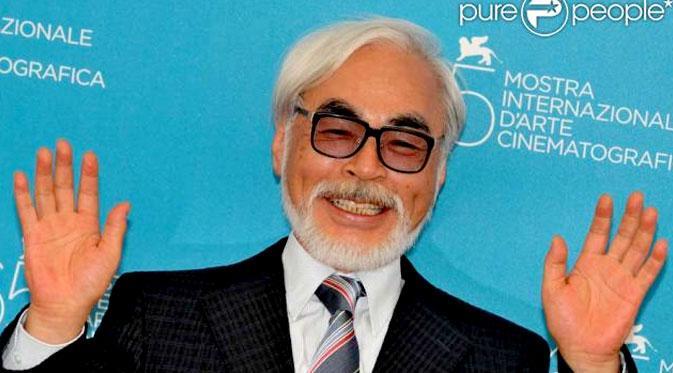 Hayao Miyazaki, salah satu pendiri Studio Ghibli.