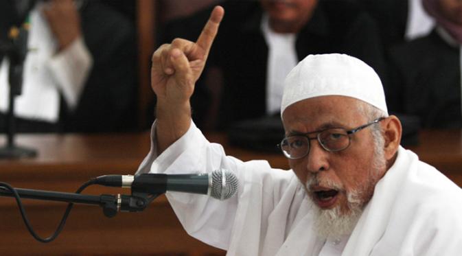 Abu Bakar Baasyir, eks petinggi Jamaah Islamiyah (FOTO:Antara)