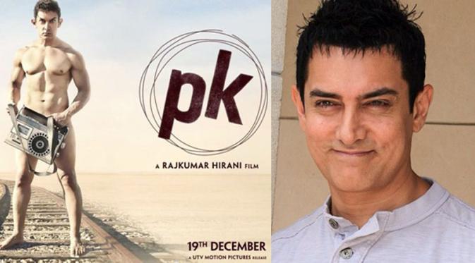 Aamir Bicara tentang Telanjang di Poster Film PK