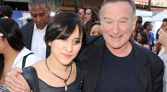 Anak Robin Williams, Zelda Rae Wiliams mengungkapkan perasaan sedihnya melalui media sosial. robin