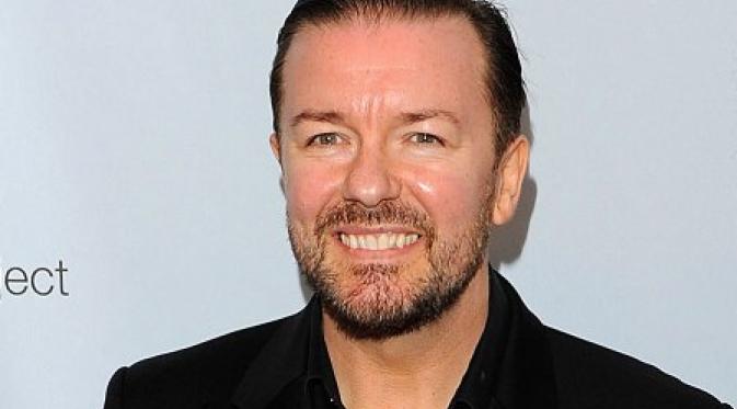 Ricky Gervais di-bully gara-gara komentari foto bugil Jennifer Lawrence (Gossipcop)