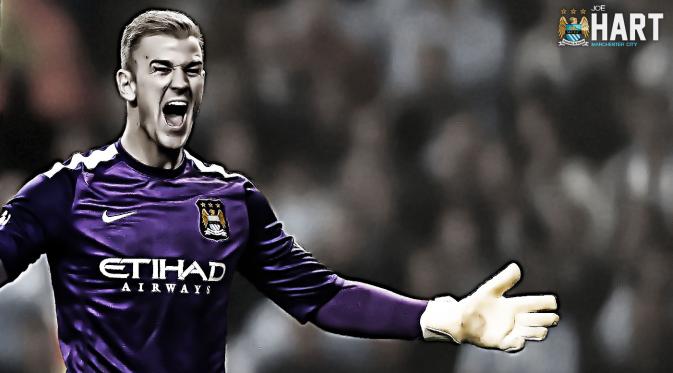 Joe Hart (Liputan6.com/Yoshiro)