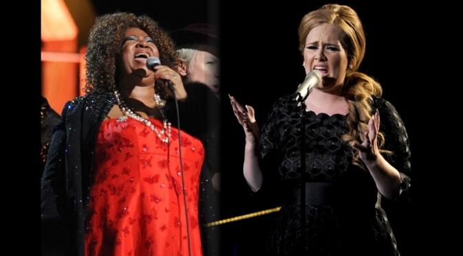 Saat Aretha Franklin Nyanyi Lagu Adele