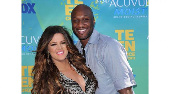 Khloe Kardashian dan Lamar Odom berencana untuk membuat reality show bersama. (sumber: hollywoodlife)