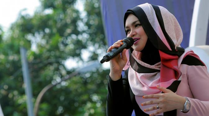 Siti Nurhaliza (Liputan6.com/Faisal R Syam)