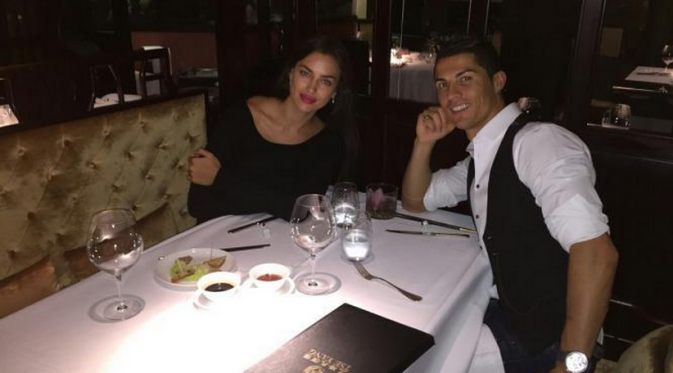 Christiano Ronaldo Bersama Pasangannya