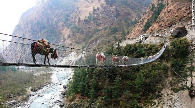 Hanging Bridge of Ghasa