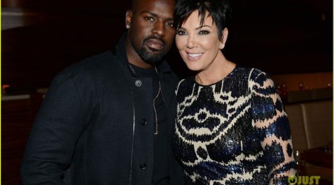 Kris Jenner dan Corey Gamble (dok. Just Jared)