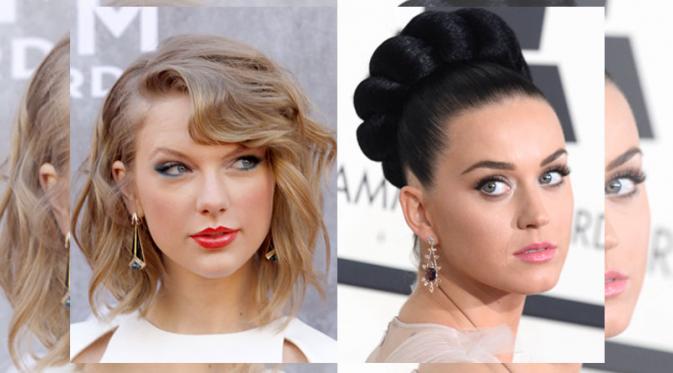 Pacar baru Katy Perry, Diplo mengejek bokong Taylor Swift. (foto: berbagai sumber)