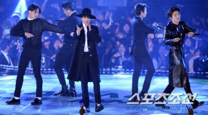 WINNER Raih Kemenangan Pertama di MelOn Awards 2014