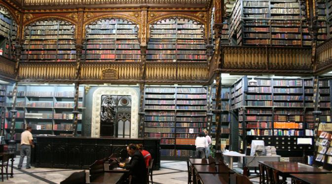 Royal Portuguese Reading Room, Rio de Janeiro, Brazil