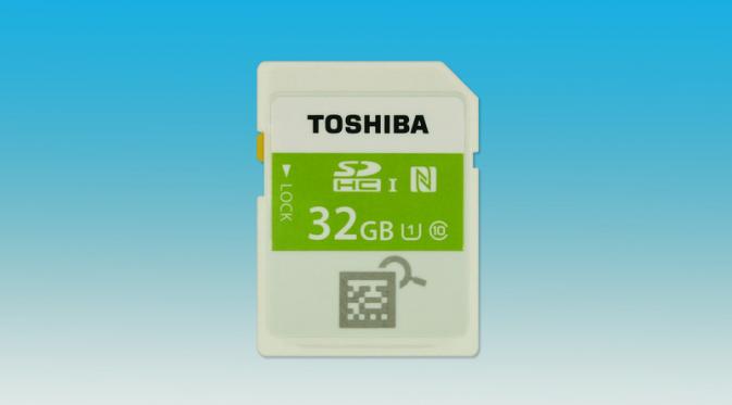Toshiba meluncurkan kartu memori dengan fitur NFC yang pertama di dunia