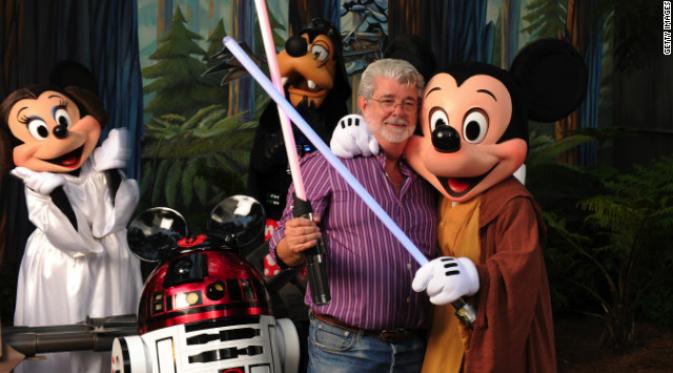 Ketika Disney menawarkan dana sekitar Rp 51,2 triliun untuk mengakuisisi LucasFilm, George Lucas menyetujuinya.