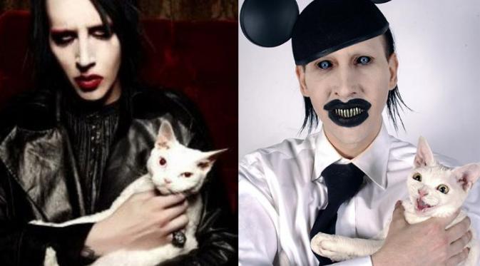 Marilyn Manson & Kucing