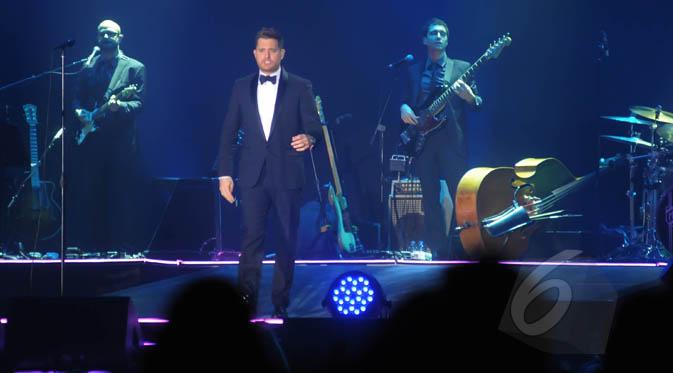 Konser Michael Buble Sukses Hipnotis Penonton