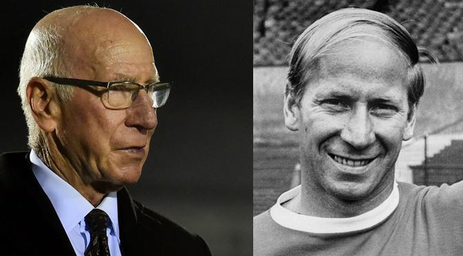 Sir Robert “Bobby” Charlton jadi legenda sepakbola Manchester United dan tim nasional Inggris. (AFP)