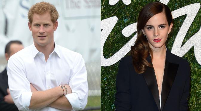 Kabar kedekatan Pangeran Harry dan Emma Watson menghebohkan media internasional