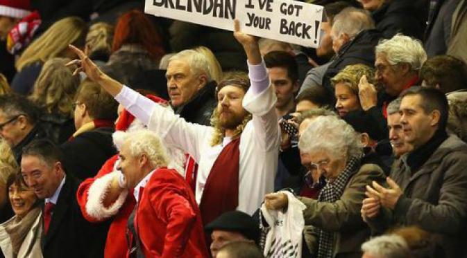 Yesus hadir di Anfield