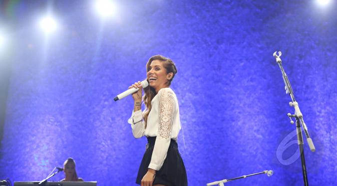 Tampil di Java Jazz 2015, Christina Perri Berhasil Pukau Penonton 