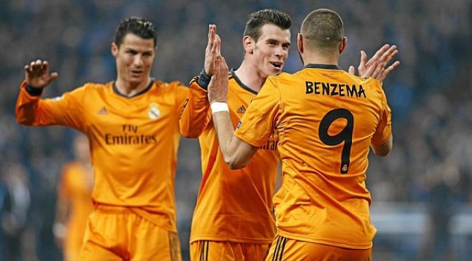 Trio Bale, Benzema, Cristiano