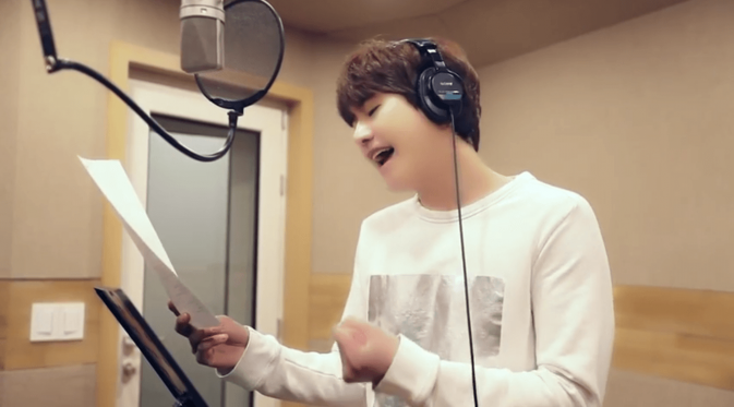 Kyuhyun `Super Junior` meminjamkan suaranya di sebuah drama dengan nyanyiannya yang indah.