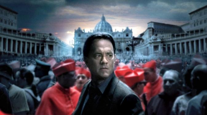 Tom Hanks di film The Da Vinci Code.