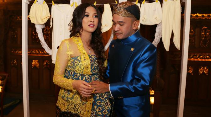 Ruben Onsu dan Wenda Tan 