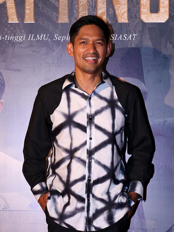 Ibnu Jamil hadiri gala premier film 'Guru Bangsa: Tjokroaminoto'. Foto: Galih Satria.