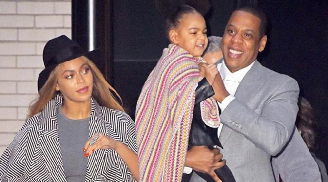 Beyonce rayakan ultah pernikahan bersama suami dan anak