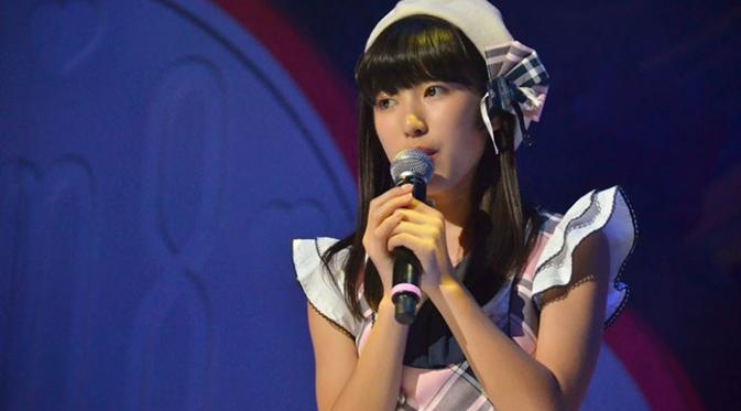 Karen Yoshida, sosok yang akan menjadi bagian dari Tim 8 AKB48 baru masuk SMP bulan ini.