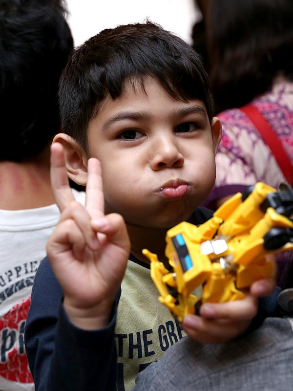 Preskon pernikahan dengan Stuart Colin