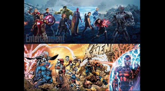 Avengers: Age of Ultron baru saja mendapatkan desain baru dari sebuah majalah yang dibuat sangat mirip dengan sampul komik X-Men.