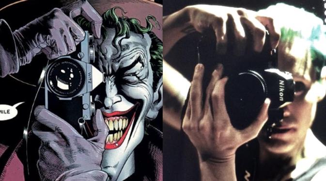 Perbandingan antara Jared Leto dengan karakter Joker. Foto: screenrant.com