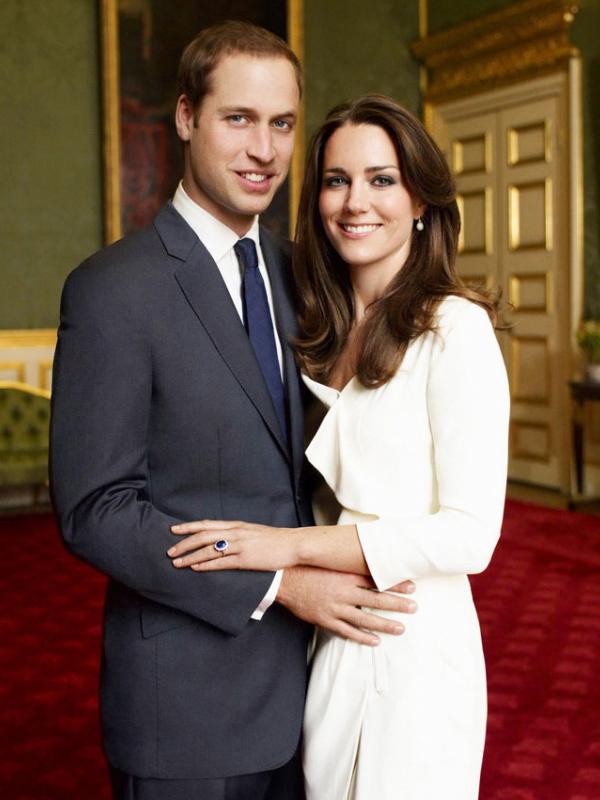 Kate Middleton dan Pangeran William menikah pada tahun 2011