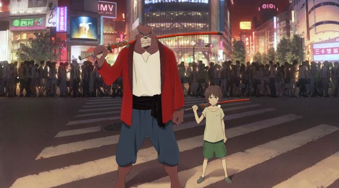 Bakemono no Ko atau The Boy and The Beast menjadi anime terbaru yang layak tonton tahun ini.