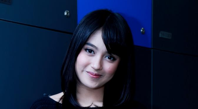Nabilah JKT48 merasa tertantang main di film 'Wewe' (Wimbarsana/Bintang.com)