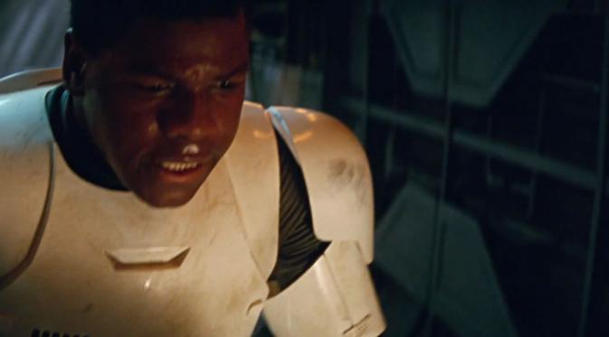 John Boyega dalam Star Wars: The Force Awakens. (LucasFilm)