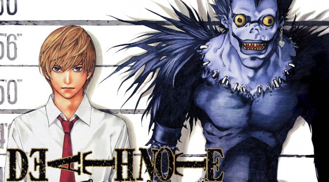 Manga Death Note karangan Tsugumi Ohba dan Takeshi Obata.