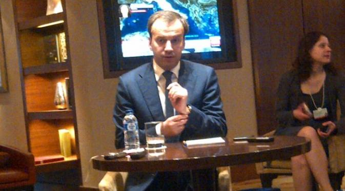 Wakil Perdana Menteri Rusia‎ Arkady Dvorkovich.