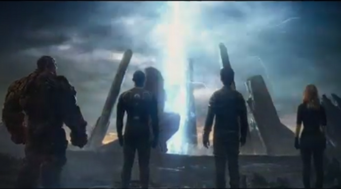 Adegan dalam film 'Fantastic Four'. Foto: Youtube