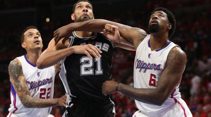 Spurs vs Clippers (AFP)