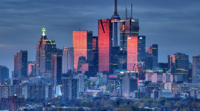 Kota Toronto di Kanada kerap dijadikan lokasi syuting film Hollywood. Foto: via toronto-pictures.tumblr.com