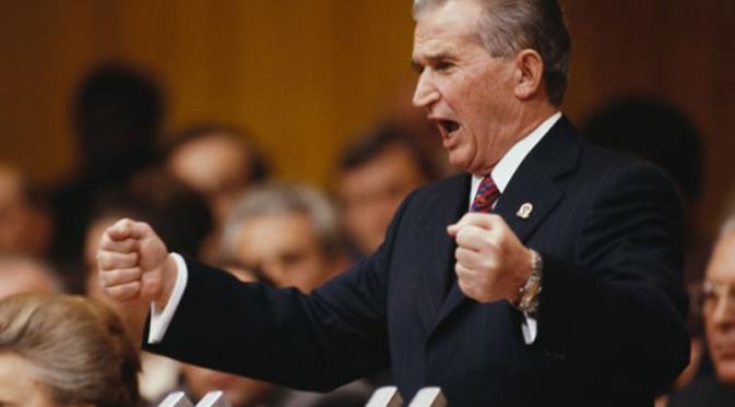 Nicolae Ceausescu | via: history.com